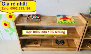 Chuyên bỏ sỉ kệ mầm non, bán sỉ kệ gỗ mầm non, kệ nhựa mầm non