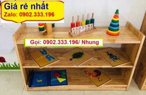 Chuyên bỏ sỉ kệ mầm non, bán sỉ kệ gỗ mầm non, kệ nhựa mầm non