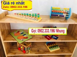 Chuyên bỏ sỉ kệ mầm non, bán sỉ kệ gỗ mầm non, kệ nhựa mầm non