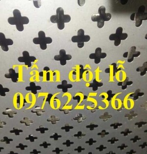 Tấm thép đột lỗ, tôn đột lỗ mạ kẽm, tấm kim loại đột lỗ
