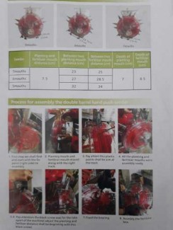 Máy Tra Hạt Kết Hợp Bón Phân VN999