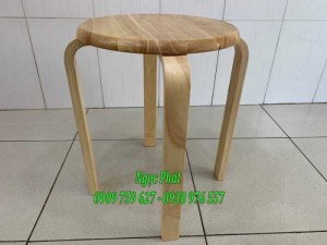 Ghế đôn gỗ - Ghế đẩu - Ghế gỗ Ngọc Phát