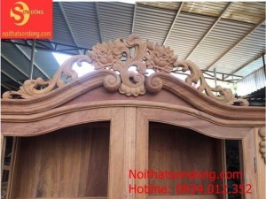 Tủ rượu đẹp trang trí phòng khách