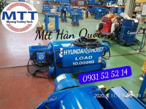Palang hyundai dầm đơn 5 tấn 6 mét