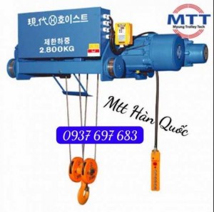 Palang hyundai dầm đôi 15 tấn 12 mét