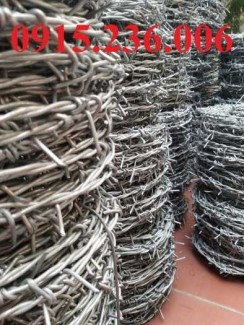 Dây thép gai nhọn, hàng rào thép gai nhọn mới 100%