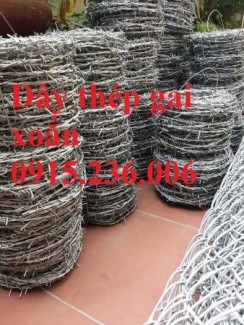 Dây thép gai nhọn, hàng rào thép gai nhọn mới 100%