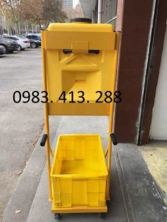 Bồn Rửa Mắt Khẩn Cấp Di Động Xe Đẩy
