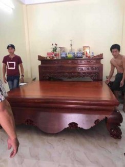 Sập nằm gỗ gụ