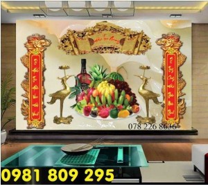 Đức lưu quang - gạch tranh 3d ốp phòng thờ