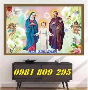 Thiên chúa 3d - gạch tranh 3d công giáo dán tường