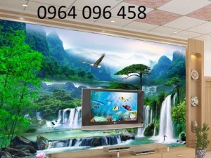 Tranh gạch phong cảnh thiên nhiên 3d - CBV54
