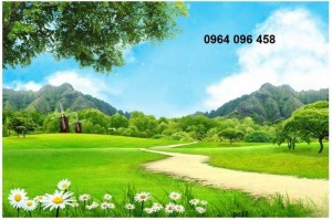 Tranh gạch phong cảnh thiên nhiên 3d - CBV54