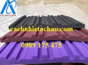 Mút Foam rãnh dọc, tiêu âm, hút âm cho phòng thu, phòng tập