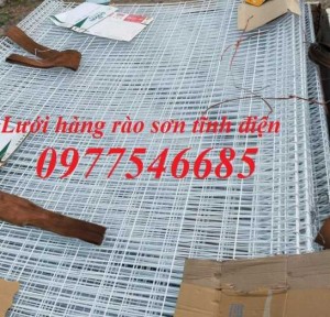 Lưới hàn ô vuông sơn tĩnh điện, lưới hàng rào sơn tĩnh điện, lưới bọc nhựa