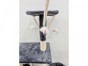 Thanh lý trụ mèo (cattree) màu xám lông chuột