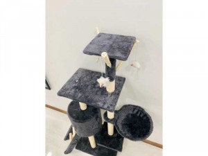 Thanh lý trụ mèo (cattree) màu xám lông chuột