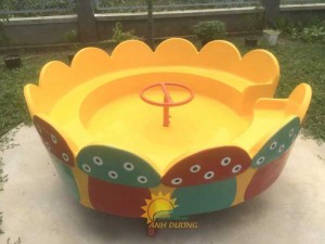 Chuyên sản xuất và cung cấp mâm xoay vận động cho trường mầm non, khu vui chơi, công viên