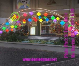 Đèn thả Nón Lá 40cm