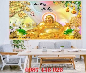 Tranh thần tài- gạch ốp tường trang trí HP003