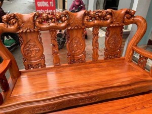 Bộ bàn ghế đồng kỵ minh quốc đào gỗ hương đ