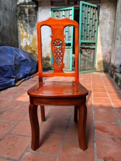 Bộ Bàn Ghế Phòng Ăn Kiểu Bàn tròn - gỗ xoan đào