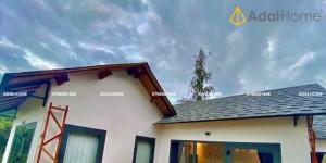 Tấm lợp bitum cana, tấm lợp dẻo nhẹ cho mái đa tầng stone gray