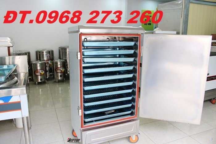 Tủ nấu cơm công nghiệp 8 khay