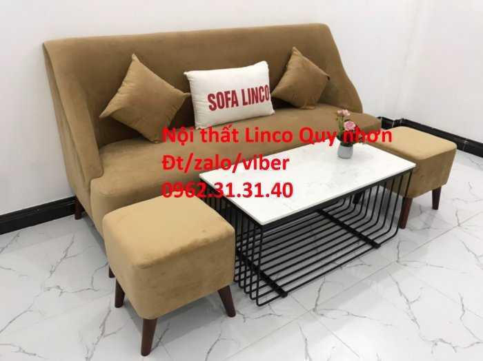 Bộ sofa băng SFB06, Nội thất Sofa Linco Quy Nhơn, Bình Định
