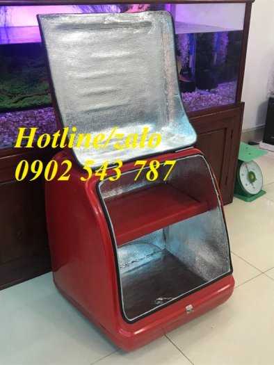 Thùng giao hàng sau xe máy ,thùng giữ nhiệt