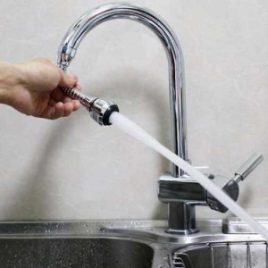 Vòi rửa tăng áp xoay 360 độ Turbo Flex