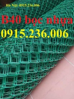 Hàng rào B40, lưới thép B40 mạ kẽm, bọc nhựa giá rẻ