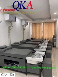Giường gội đầu 2in1 QKA 20c cao cấp