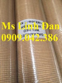 Lưới thép hàn mạ kẽm dây 1 li, 1.5li, 2 li, 3li, lưới thép hàn ô vuông mạ kẽm
