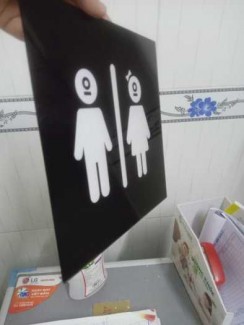 Bảng phòng ban, bảng nhà vệ sinh 65k