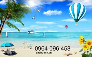 Tranh gạch 3d - gạch tranh 3d cảnh biển - CNN87