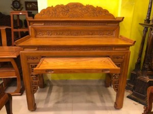 Bàn Thờ Nhị Cấp Hoa Sen Cao Cấp giá rẻ