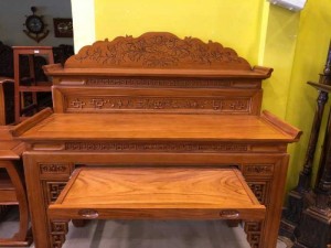 Bàn Thờ Nhị Cấp Hoa Sen Cao Cấp giá rẻ