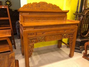 Bàn Thờ Nhị Cấp Hoa Sen Cao Cấp giá rẻ