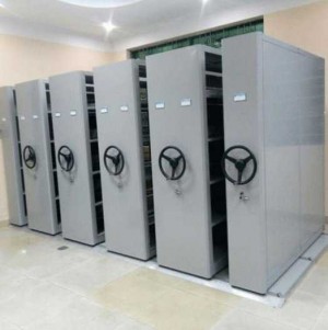 Tủ lưu Hồ Sơ Di Động Compactor tay quay