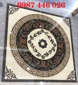 Gạch thảm chiếu nghỉ trang trí hoa văn đẹp HP5844