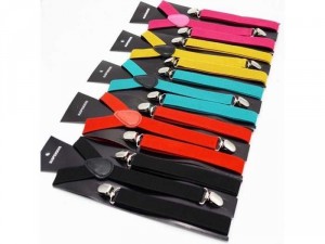Dây đai quần chữ y màu đen bảng 2,5cm
