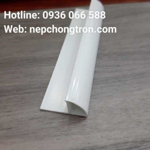 Nẹp nhựa PVC bo tròn góc ngoài, nẹp Ys10 nhựa tốt nhất hiện nay