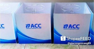 Thùng phiếu mica bốc thăm trúng thưởng.