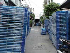 Giường mầm non vải lưới CDA1