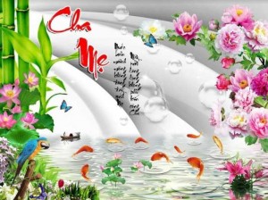 Tranh gạch 3d hoa mẫu đơn - SJJ09