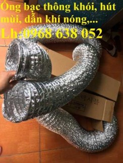 Ống bạc giảm ồn dẫn khí máy hút mùi phi 75, phi 100, Phi 125, phi 150, phi175, phi200, phi250 giá rẻ