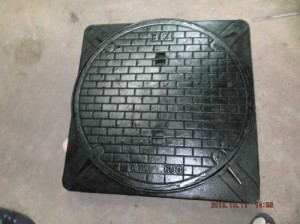 Nắp hố ga bằng gang D600 giá rẻ