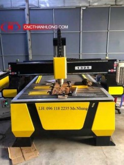 Máy cnc 1325- 1 đầu đục gỗ, cắt quảng cáo