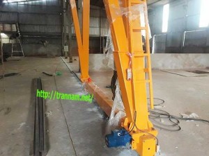 Cổng trục dầm đơn nâng hạ dễ dàng
